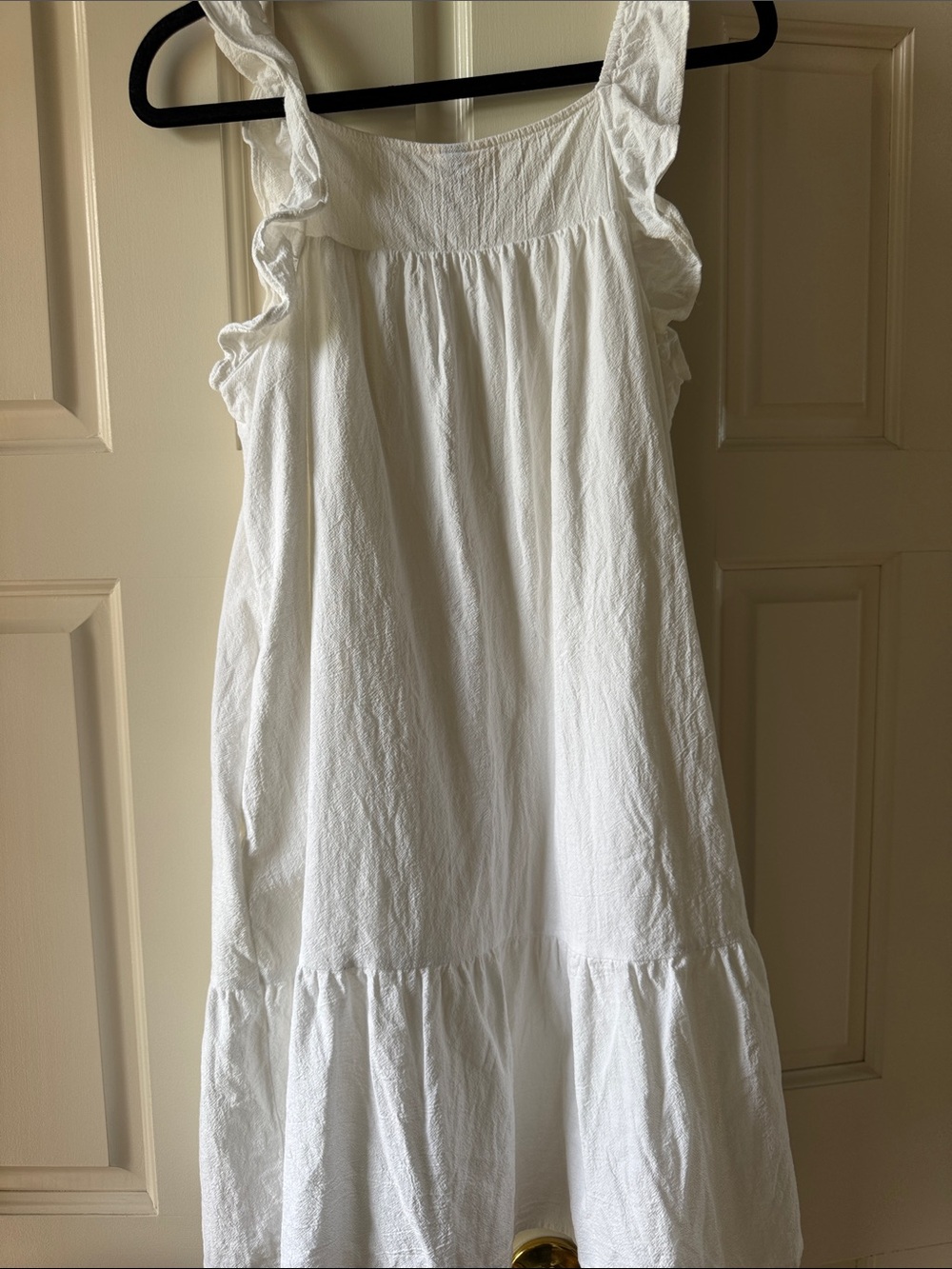 Universal Thread White Textured Button-Front Top - Picture 5 of 5